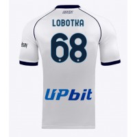 Billiga SSC Napoli Stanislav Lobotka #68 Borta fotbollskläder 2023-24 Kortärmad